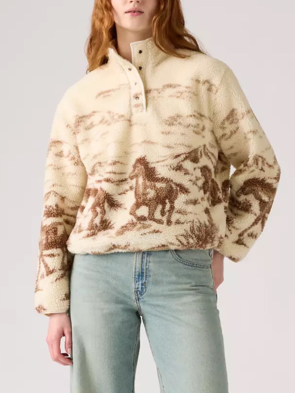 NWT Levi’s Kasey Sherpa Pullover
